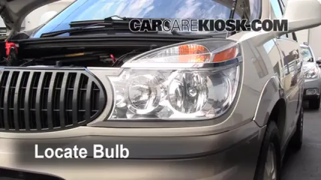 2005 Buick Rendezvous CX 3.4L V6 Luces Faro delantero (reemplazar foco)